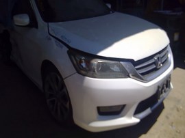2014 HONDA ACCORD SPORT, 2.4L, AT. WHITE, A25149